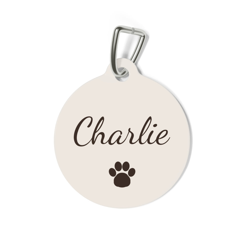 Personalized Pet Photo ID Tag
