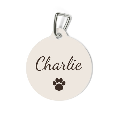 Personalized Pet Photo ID Tag
