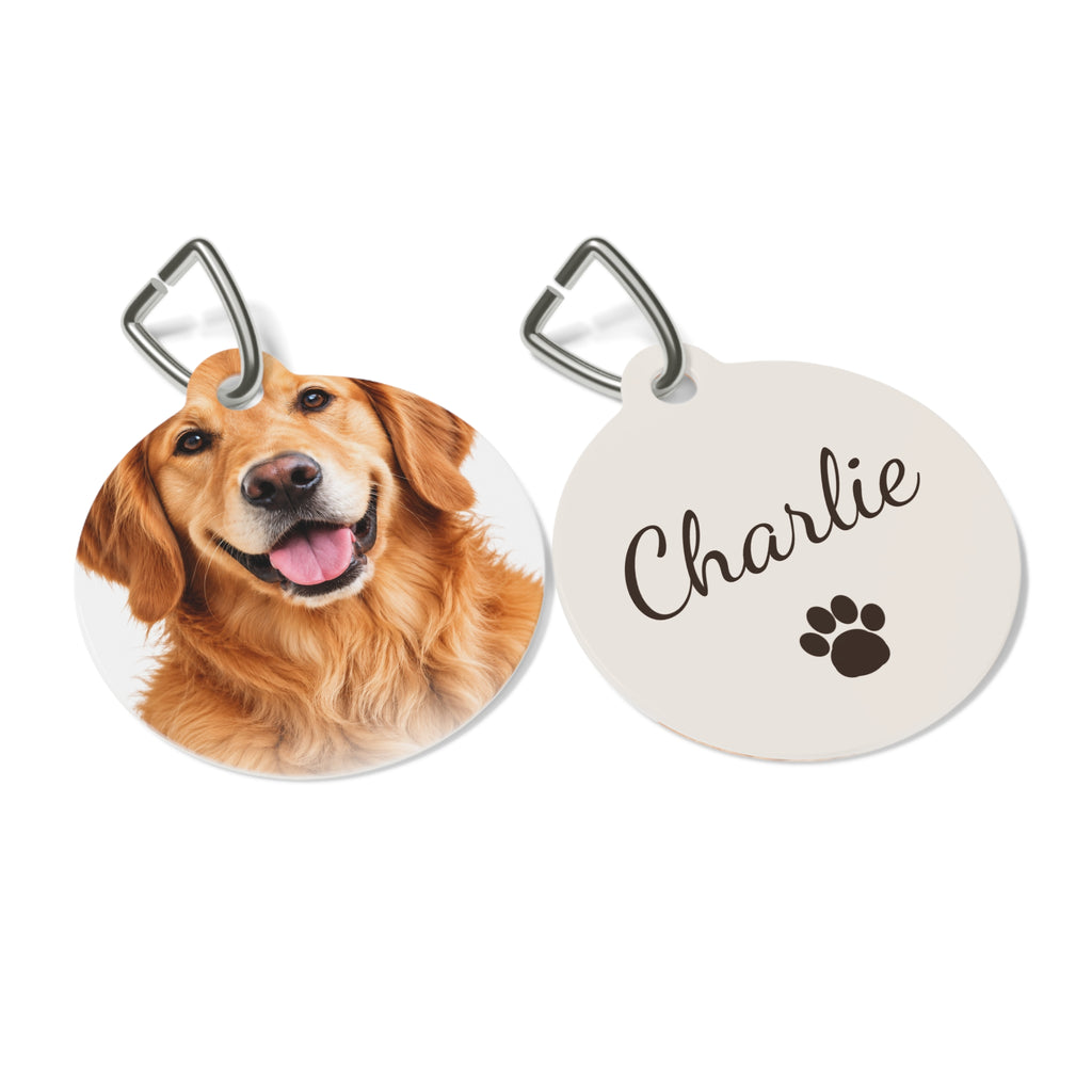 Personalized Pet Photo ID Tag