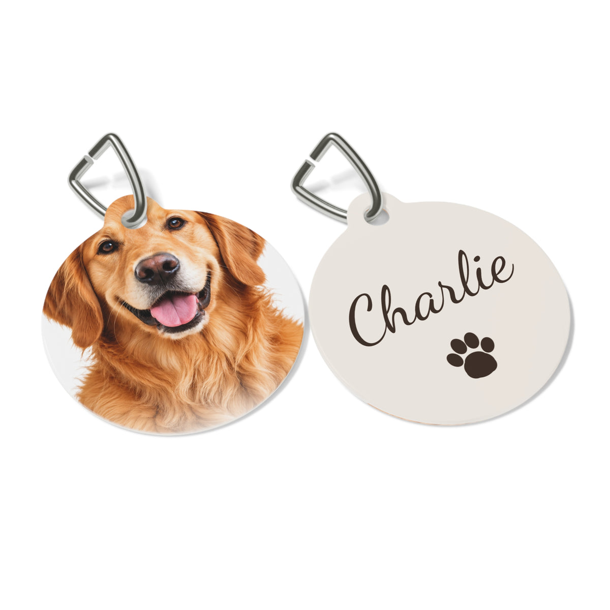 Personalized Pet Photo ID Tag