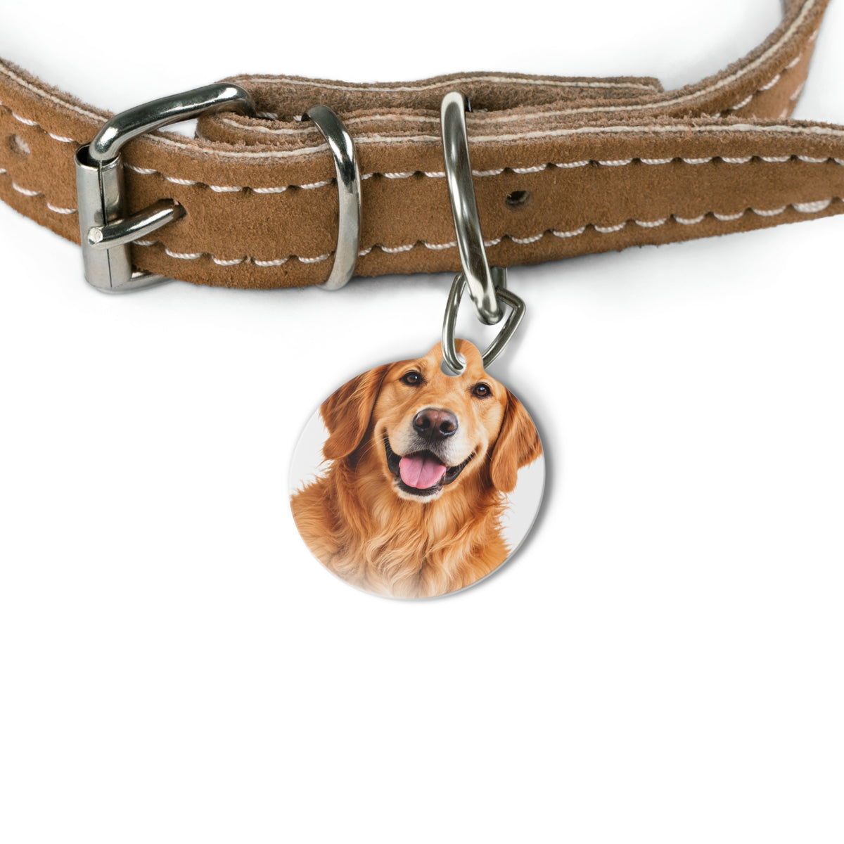 Personalized Pet Photo ID Tag